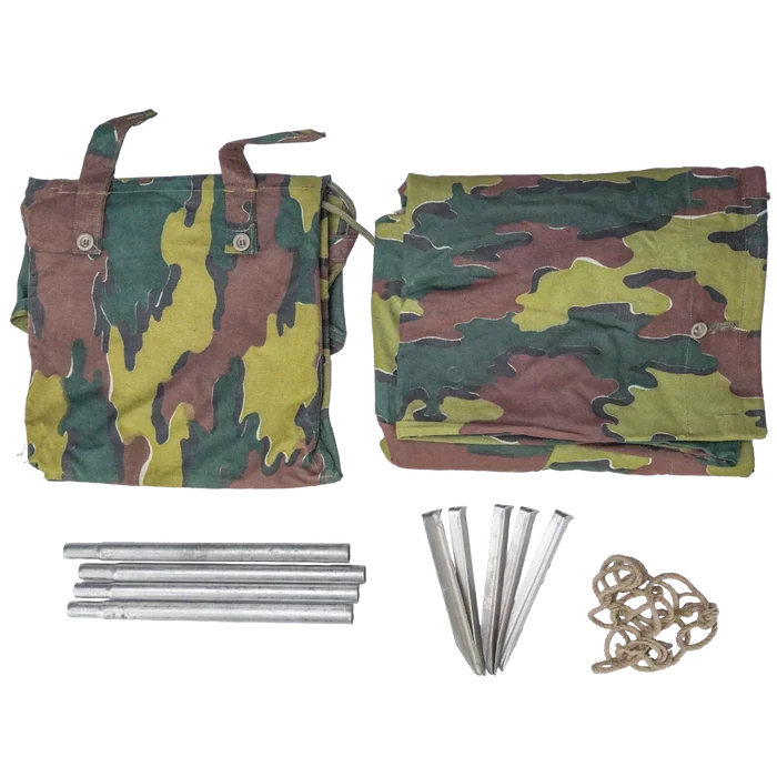Belgian Army Shelter Half - Belgian Army Surplus - Tents & Bashas