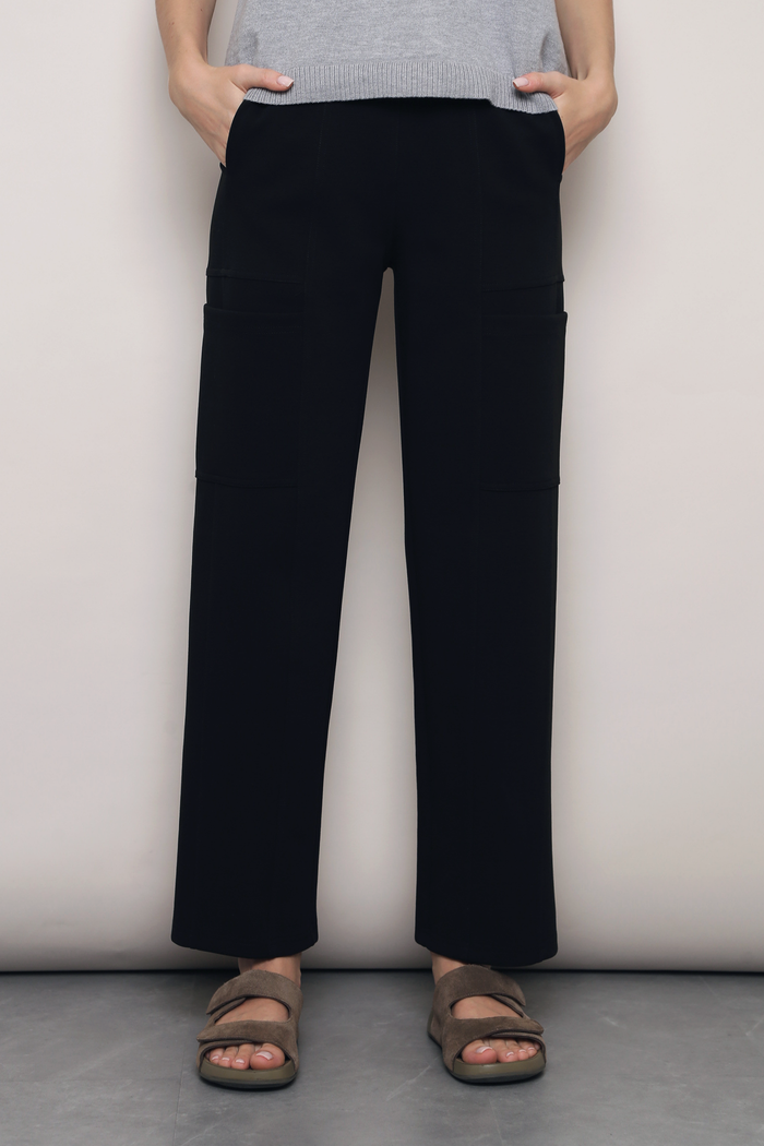 (Petite) Aleks V2 Pocket Slacks Black