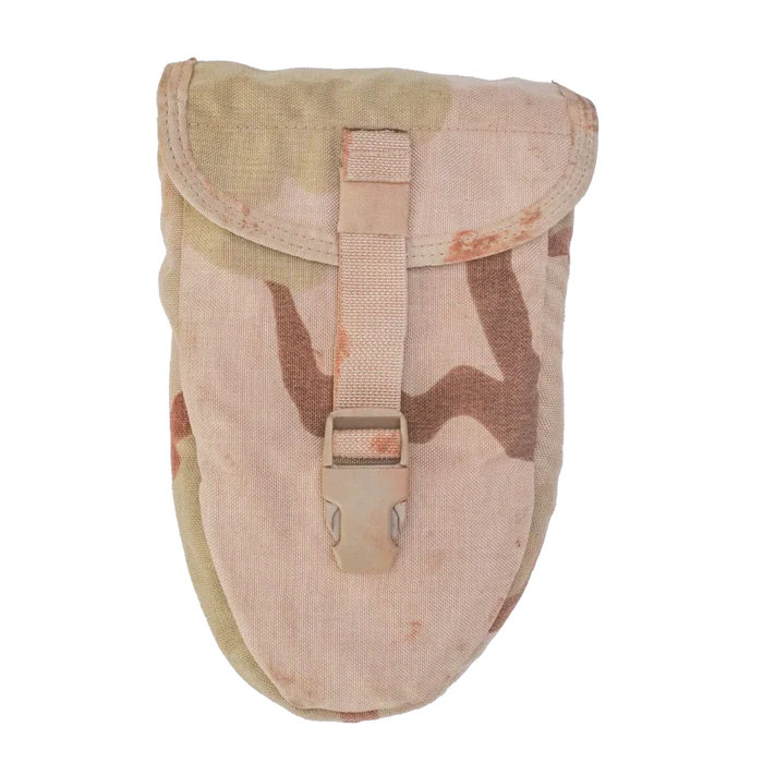 USGI 3 Colour Desert MOLLE Shovel Cover - US Army Surplus - Utility Pouches