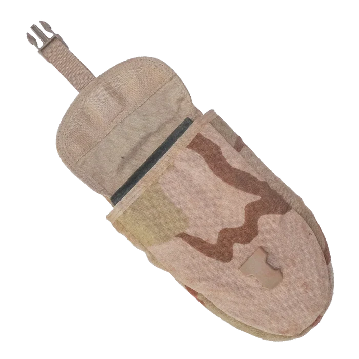 USGI 3 Colour Desert MOLLE Shovel Cover - US Army Surplus - Utility Pouches