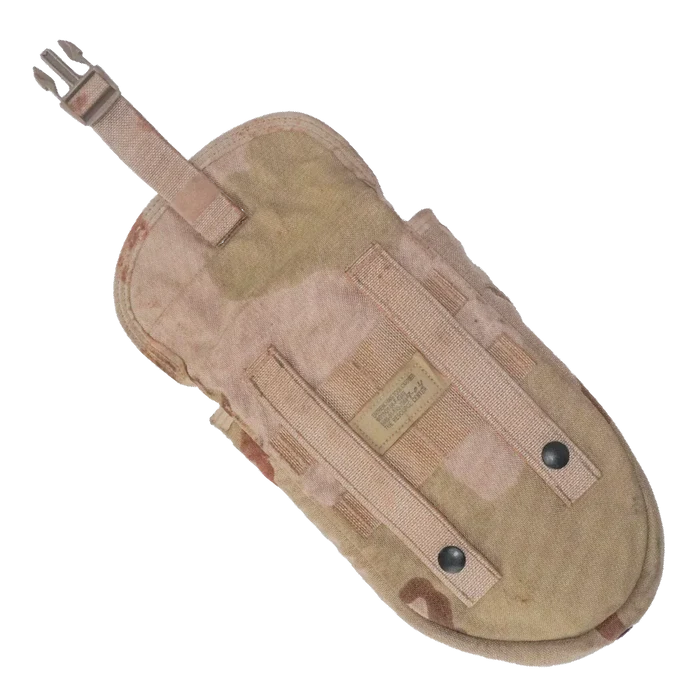 USGI 3 Colour Desert MOLLE Shovel Cover - US Army Surplus - Utility Pouches