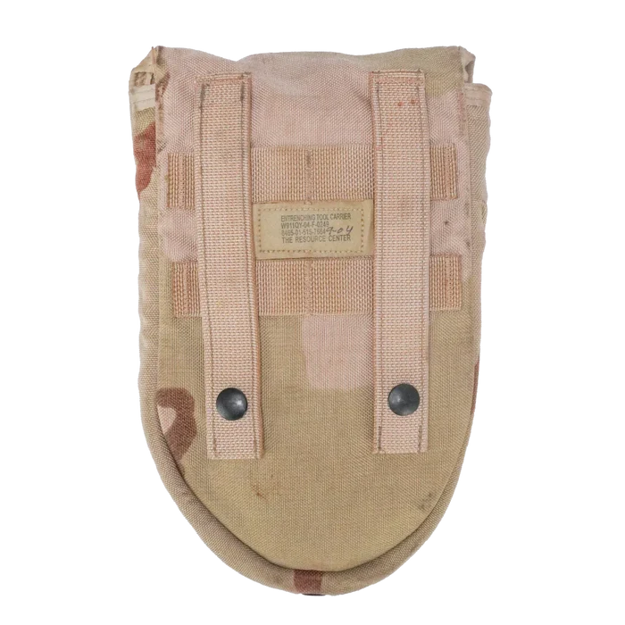 USGI 3 Colour Desert MOLLE Shovel Cover - US Army Surplus - Utility Pouches