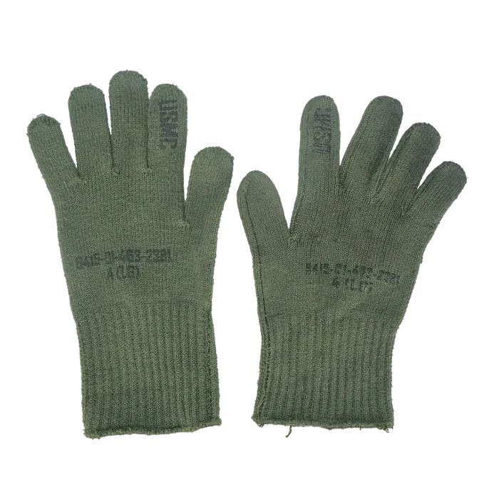 USMC Olive Grip Dot Gloves - USMC Surplus - Gloves